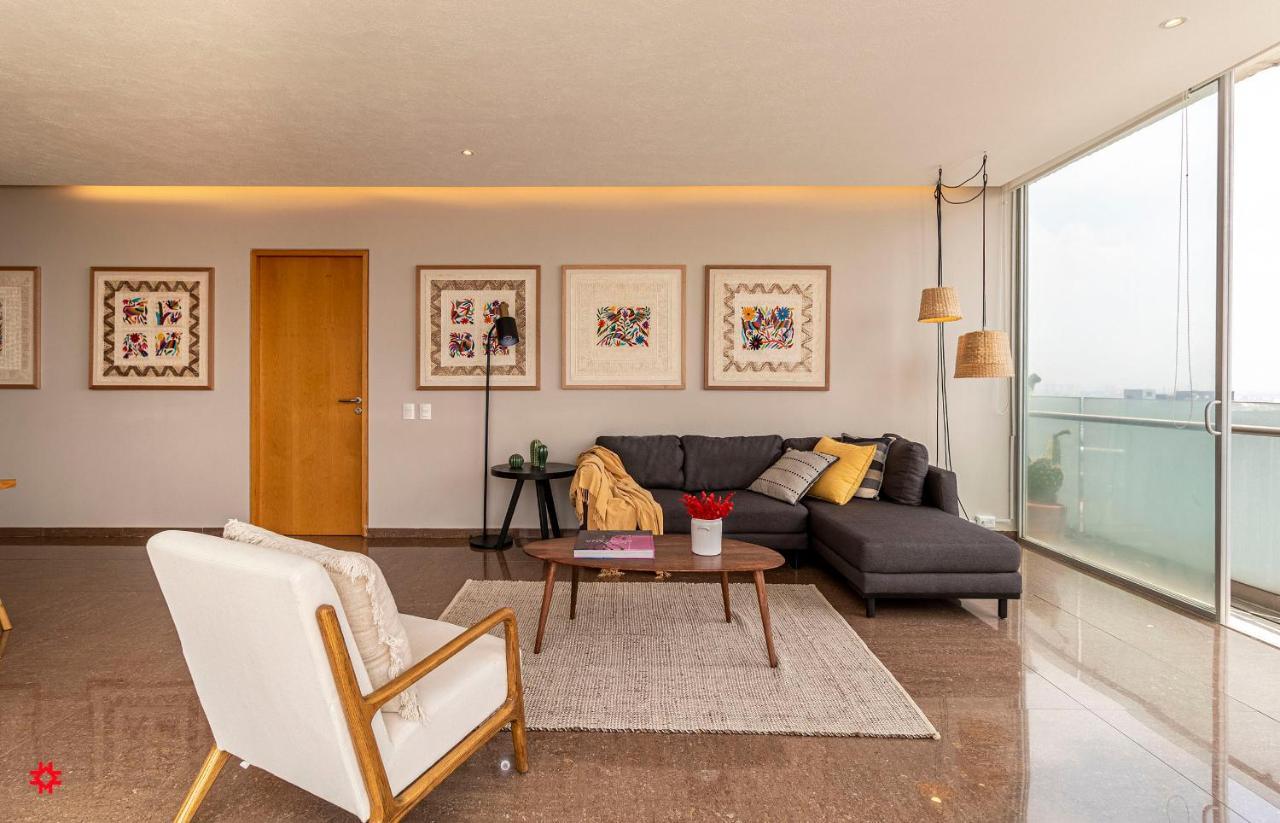 メキシコシティCasa Reforma By Kukunアパートメント エクステリア 写真