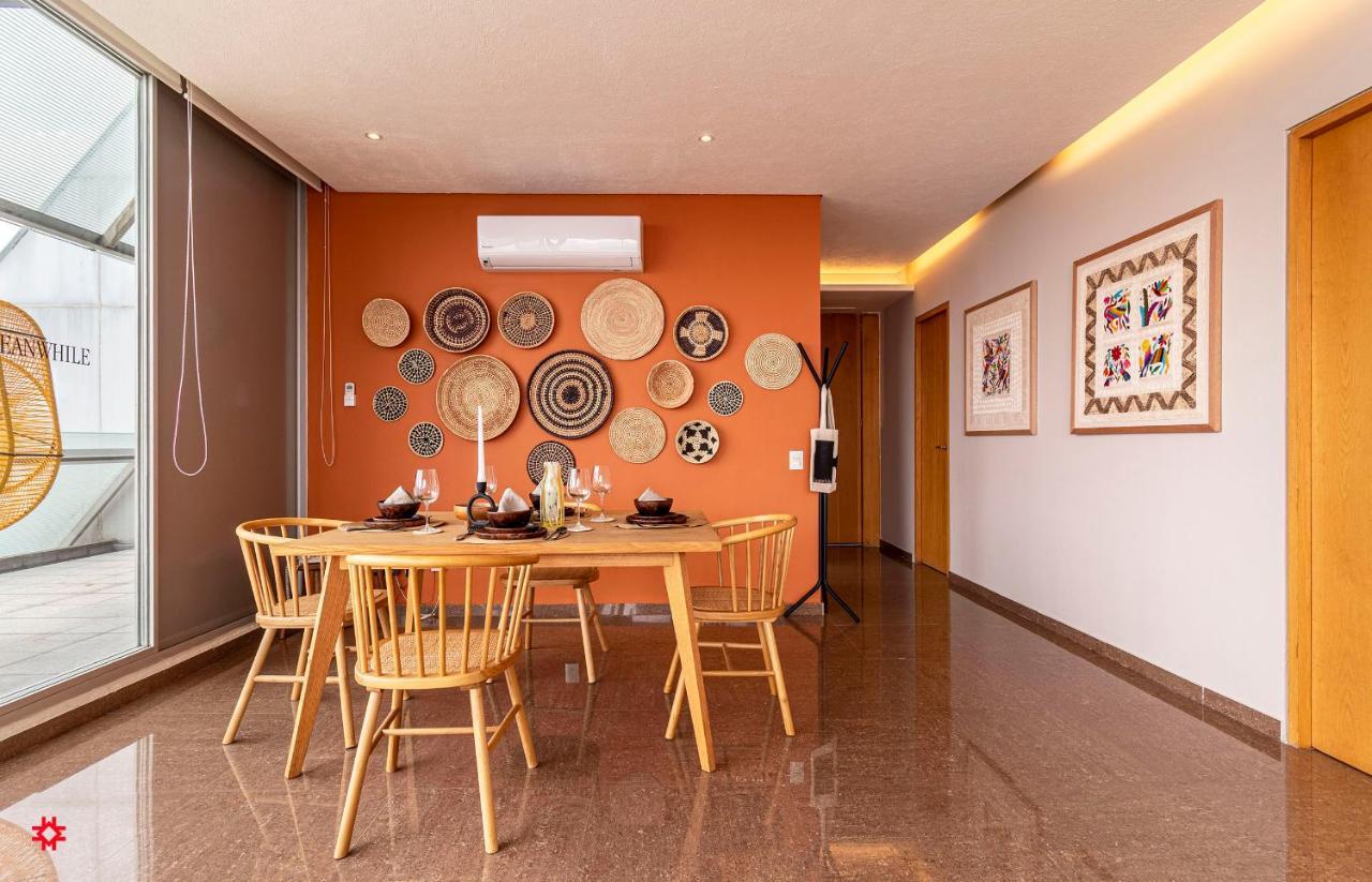 メキシコシティCasa Reforma By Kukunアパートメント エクステリア 写真