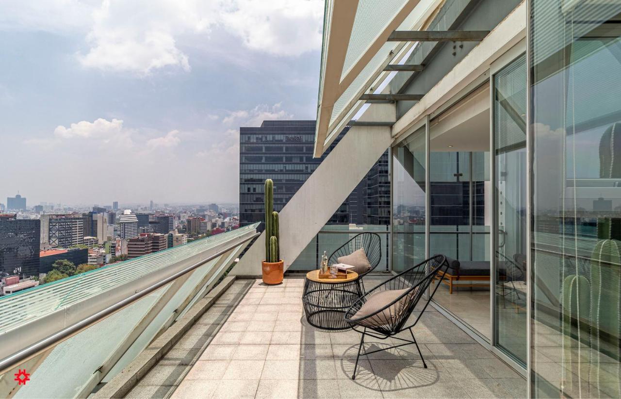 メキシコシティCasa Reforma By Kukunアパートメント エクステリア 写真