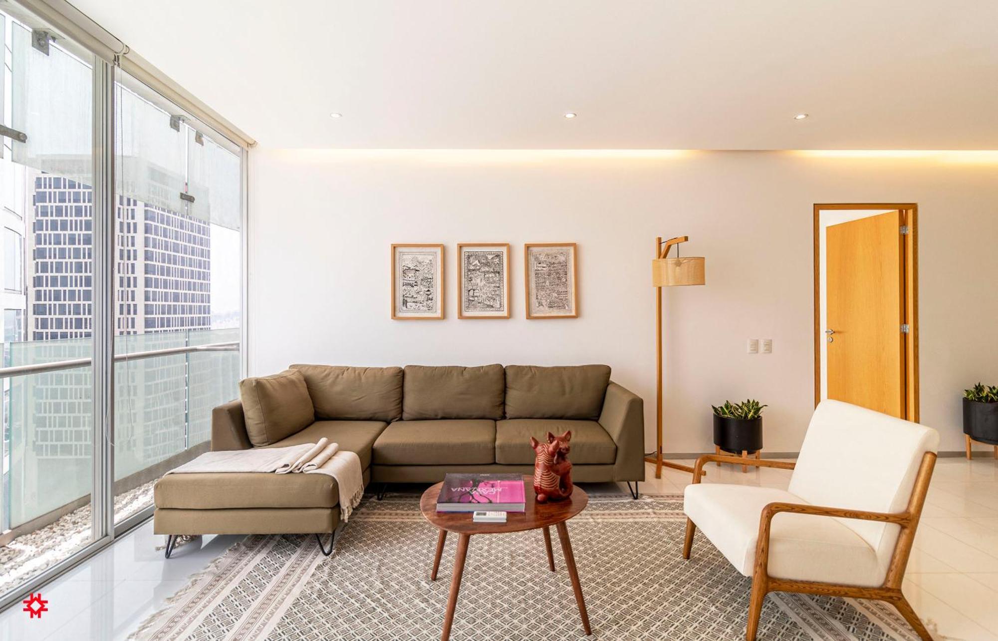メキシコシティCasa Reforma By Kukunアパートメント エクステリア 写真